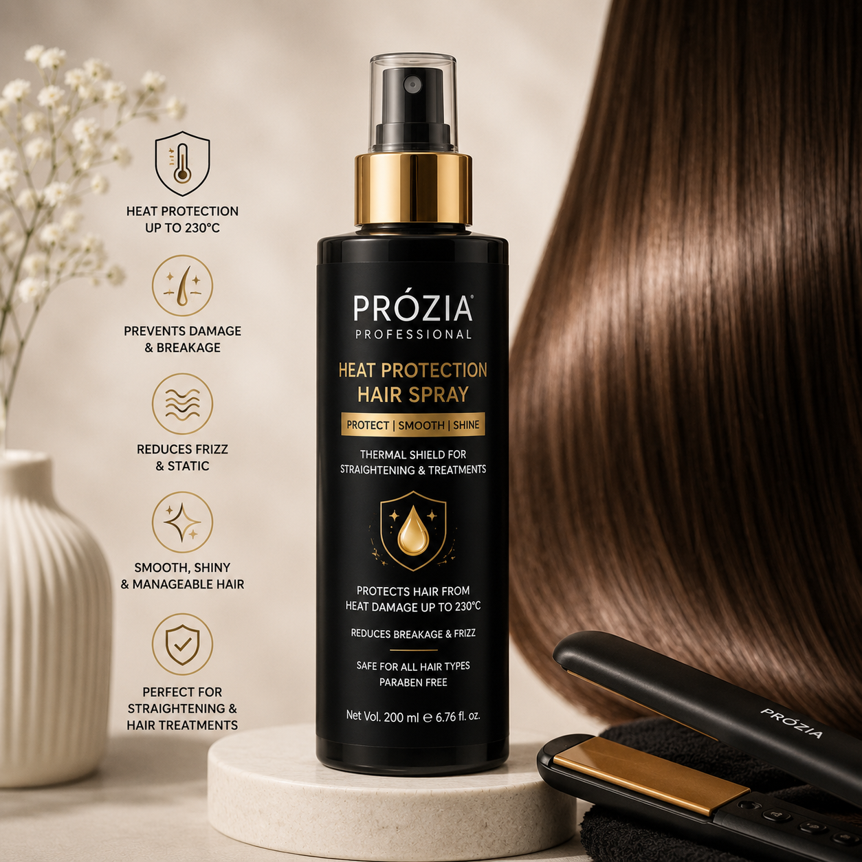 Upcoming-Heat Protection Spray